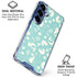 Disney The Little Mermaid Character Silhouette Pattern Galaxy S25 Clear Case